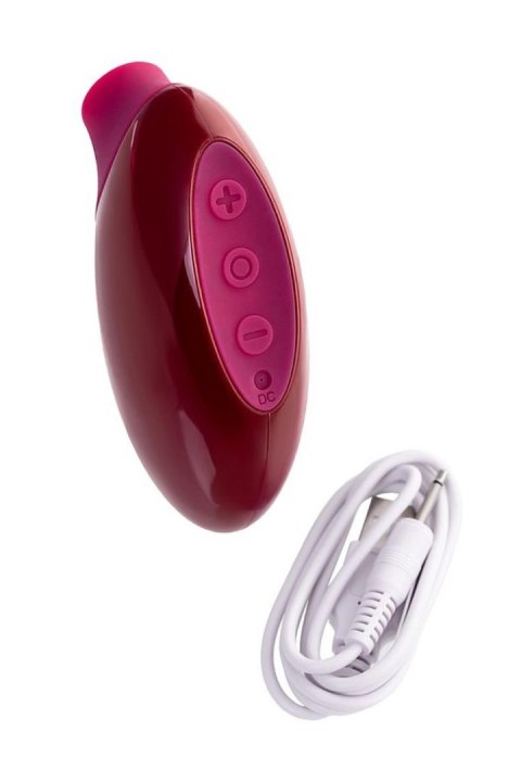 TOYFA A-Toys Myrty Clitoral Vacuum Stimulator, burgundy, 9.8 cm A-Toys