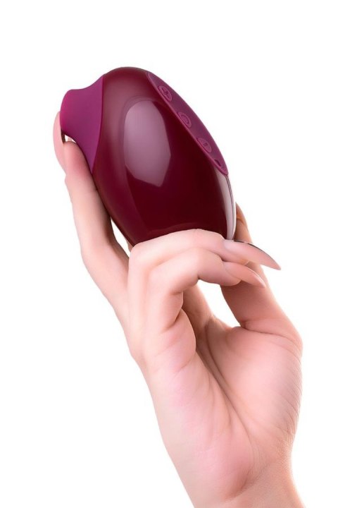 TOYFA A-Toys Myrty Clitoral Vacuum Stimulator, burgundy, 9.8 cm A-Toys