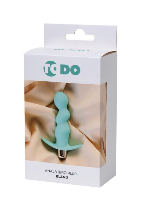 ToDo Bland Mint Anal Vibro Plug ToDo by TOYFA