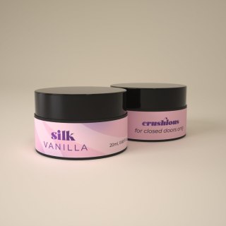 CRUSHIOUS SILK MASSAGE CANDLE WITH PHEROMONES AND VANILLA SCENT 20ML Crushious - Lunyvan S.L.