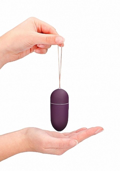 10 Speed Remote Vibrating Egg - Big - Purple SHOTS