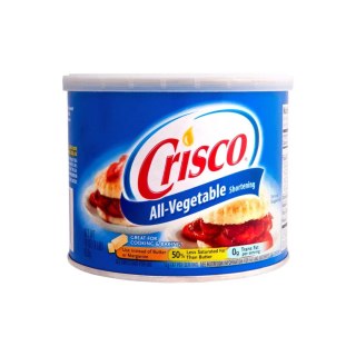 Crisco All-Vegetable Shortening - 16 oz / 453 gr SHOTS