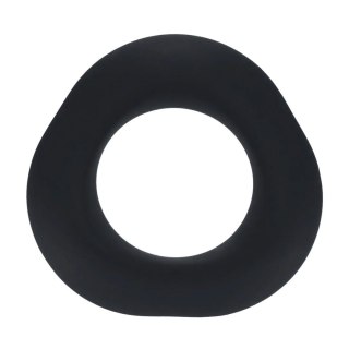 Ergo Liquid Silicone Cockring - Black SHOTS