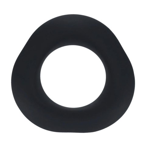Ergo Liquid Silicone Cockring - Black SHOTS