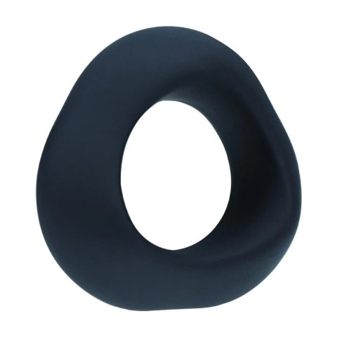 Ergo Liquid Silicone Cockring - Black SHOTS