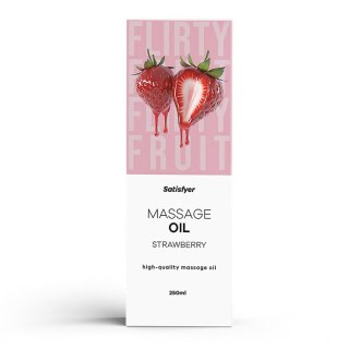 High-Quality Massage Oil (250 ml) (Strawberry) Satisfyer - Triple A Marketing GmbH