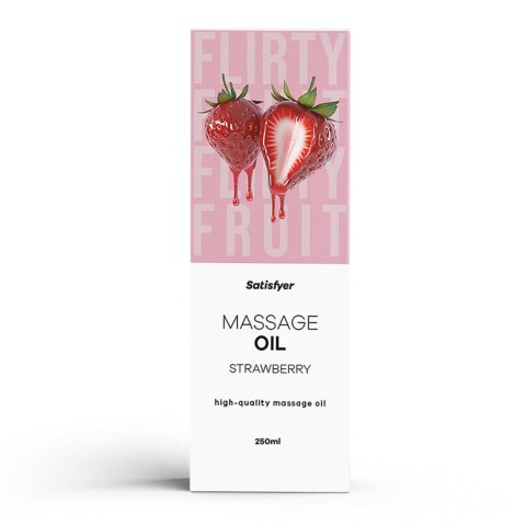 High-Quality Massage Oil (250 ml) (Strawberry) Satisfyer