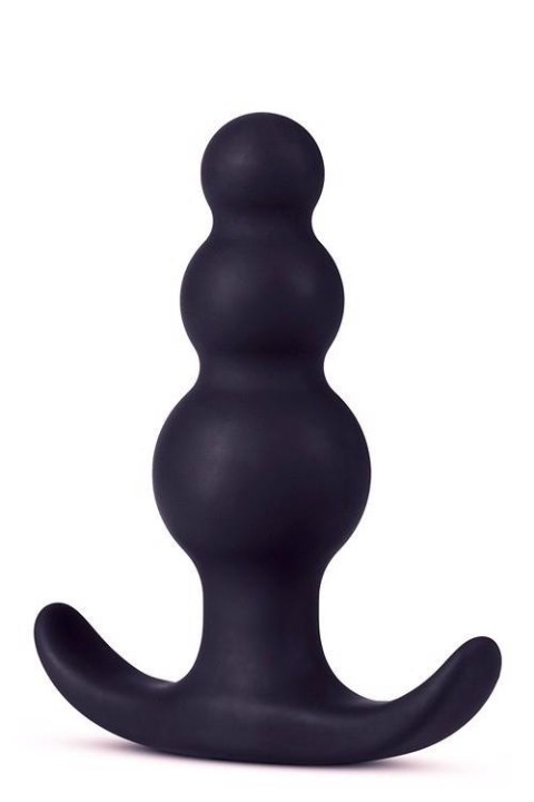 Korek analny koralikowy Blush silikonowy 7,6 cm Blush