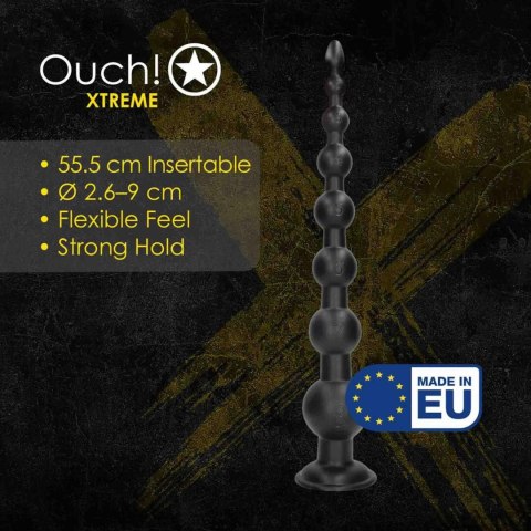 Dominant Drill - Anal Plug - 1222 gr / 55,5 cm- Black SHOTS