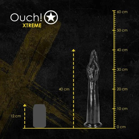 Helping Hand - Hand with Forearm Dilco - 965 gr / 38 cm - Black SHOTS