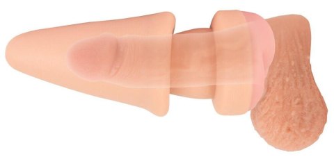 Korek analny Nature Skin przedłużacz penisa 19 5 cm Nature Skin