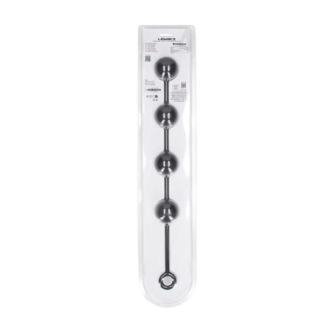 Kulki analne silikonowe Levelz XL 5cm czarne Levelz