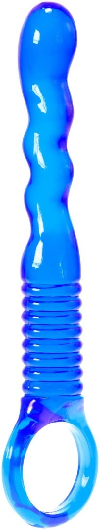 Plug/kulki- Me You Us Ridged Anal Teaser Blue ABS - Intimate Distribution (dystrybutor)