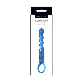 Plug/kulki- Me You Us Ridged Anal Teaser Blue ABS - Intimate Distribution (dystrybutor)