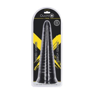 Twisted Vortex - Anal Plug - 1008 gr / 30 cm - Black SHOTS