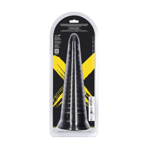 Twisted Vortex - Anal Plug - 1008 gr / 30 cm - Black SHOTS