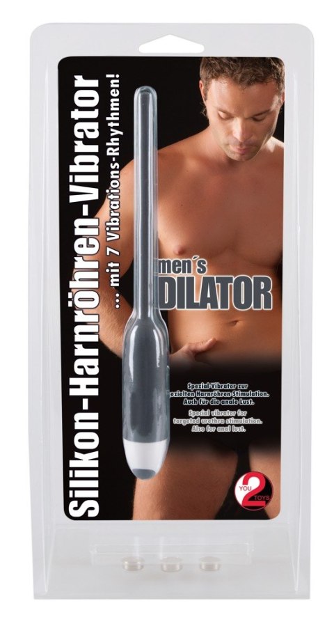 Dilator wibrujący You2Toys antracytowy 19 cm You2Toys