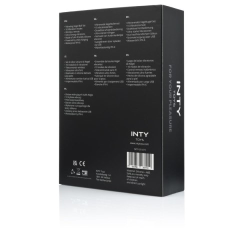 Kulki Kegla wibrujące INTY Toys Blaze z pilotem 10 trybów USB INTY Toys
