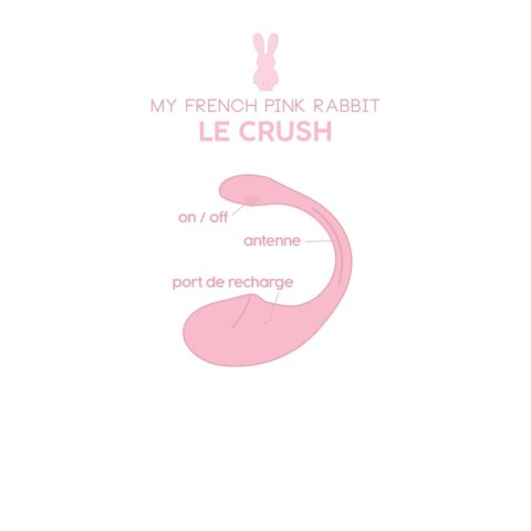 Le Crush Rose Pale - App controlled Intimate Distribution
