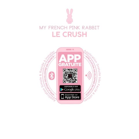 Le Crush Rose Pale - App controlled Intimate Distribution