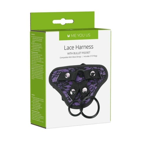 Me You Us Purple Adjustable Harness ABS - Intimate Distribution (dystrybutor)