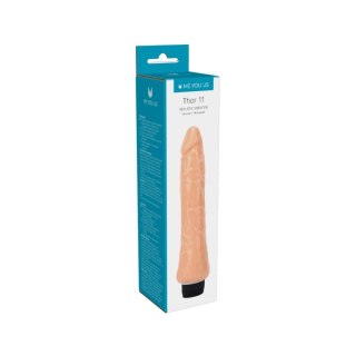 Me You Us Thor 11 Realistic Vibrator Flesh 9.6' ABS - Intimate Distribution (dystrybutor)