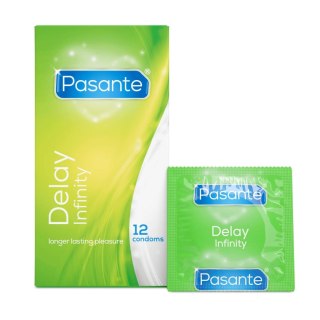 Pasante Delay/Infinity Condoms 12 pcs Pasante