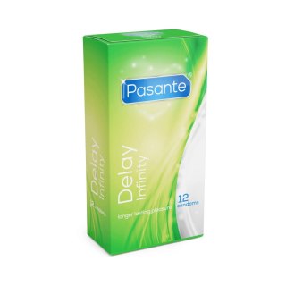 Pasante Delay/Infinity Condoms 12 pcs Pasante