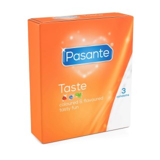 Pasante Flavours/Taste Condoms 3 psc PASANTE - Boys of Toys Sp. z o.o. (dystrybutor)