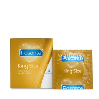 Pasante King Size Condoms 3 pcs PASANTE - Boys of Toys Sp. z o.o. (dystrybutor)