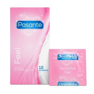 Pasante Sensitive/Feel Condoms 12 pcs PASANTE - Boys of Toys Sp. z o.o. (dystrybutor)