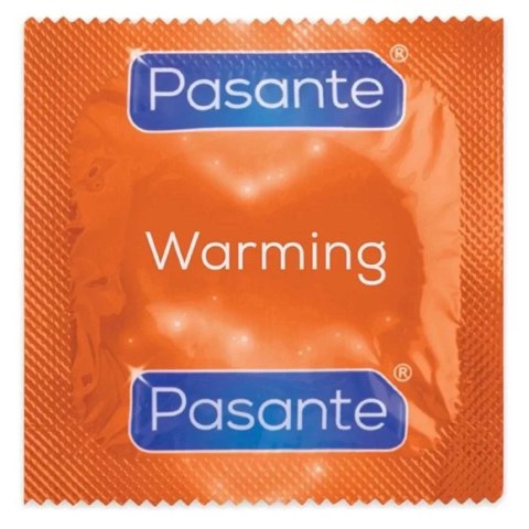 Prezerwatywy Pasante Warming rozgrzewające żebrowane 144 szt Pasante