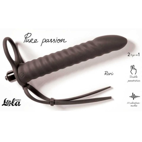 Strap-on Pure Passion Rori Black Intimate Distribution