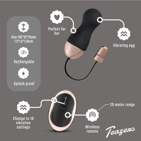 Teazers Vibrating Egg With Remote Control ONE-DC B.V.