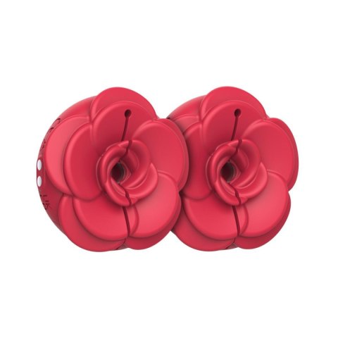Teazers - Vibrating Nipple Clamps - Red ONE-DC B.V.