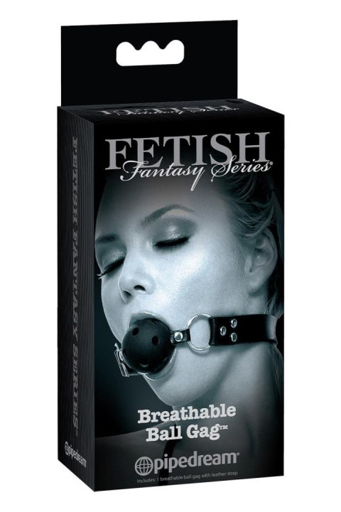 FETISH FANTASY SERIES LIMITED EDITION BREATHABLE BALL GAG BLACK Pipedream