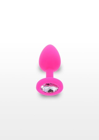 Korek analny Diamond Booty Jewel ToyJoy różowy 7 cm TOYJOY