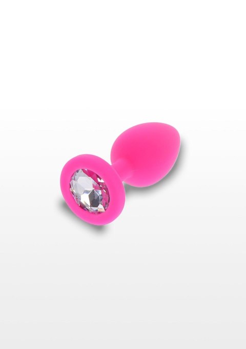 Korek analny Diamond Booty Jewel ToyJoy różowy 7 cm TOYJOY
