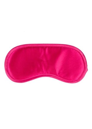 Maska na oczy satynowa EasyToys różowa Easytoys