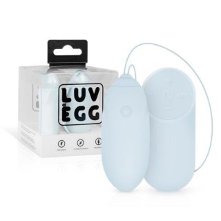 Wibrujące jajko Luv Egg niebieskie z pilotem USB Luv Egg