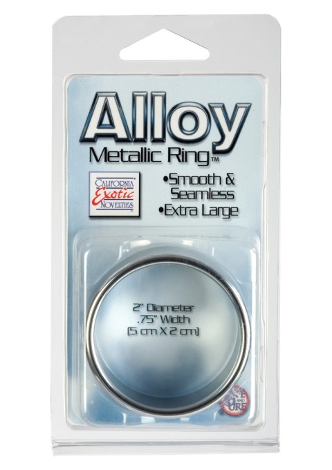 Alloy Metallic Ring - XL Silver CalExotics