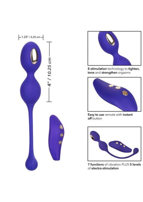 Estim Dual Kegel Exerciser Blue SCALA