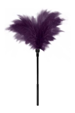 GP SMALL FEATHER TICKLER PURPLE TONGA