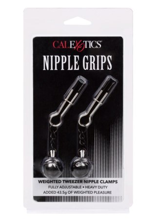 Klipsy na sutki metalowe z obciążeniem Calexotics 11,5 cm CalExotics