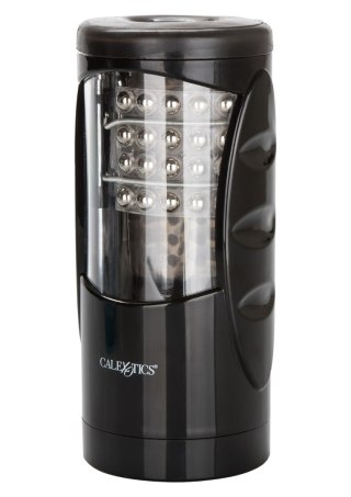 Masturbator wibrujący Calexotics Ultimate Power Stroker czarny 12,75 cm CalExotics