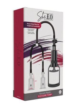 Vacuum Nipple Pleasure Pump M/L SCALA