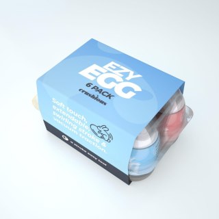 CRUSHIOUS EZY EGG 6 PACK MASTURBATING EGGS Crushious - Lunyvan S.L.
