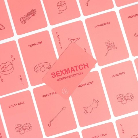 Gra karciana Sexmatch Bondage Edition Secret Play Secret Play