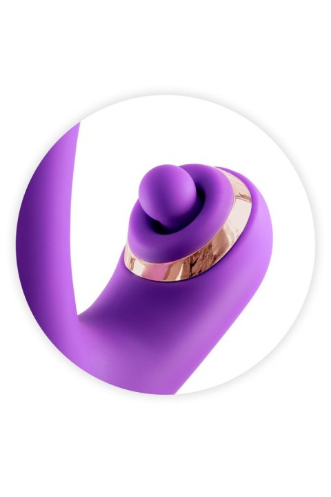 Joyfully 3-in-1 Rabbit Vibrator with Tapotem purple Concorde - SAS EDITIONS CONCORDE