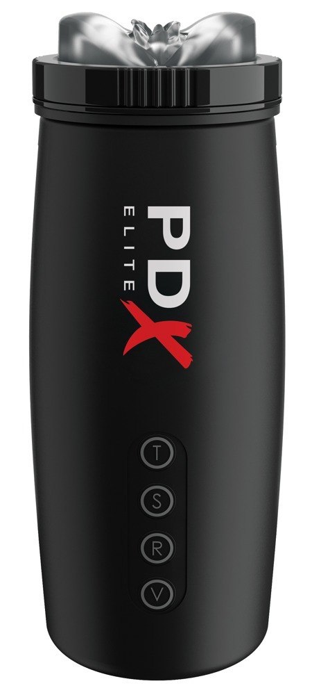 Masturbator PDX Elite Motobator 2 wibrujący z ssaniem USB 23 cm PDX Elite